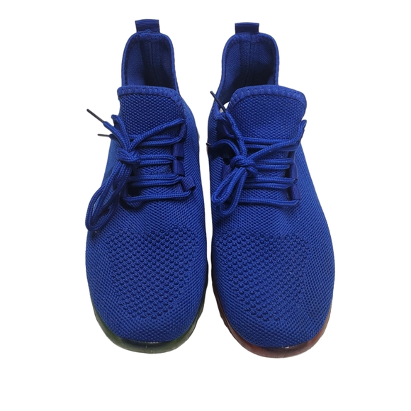 epic step Women's Blue Sneakers Rainbow Soles Size 9 - Picture 10 of 10